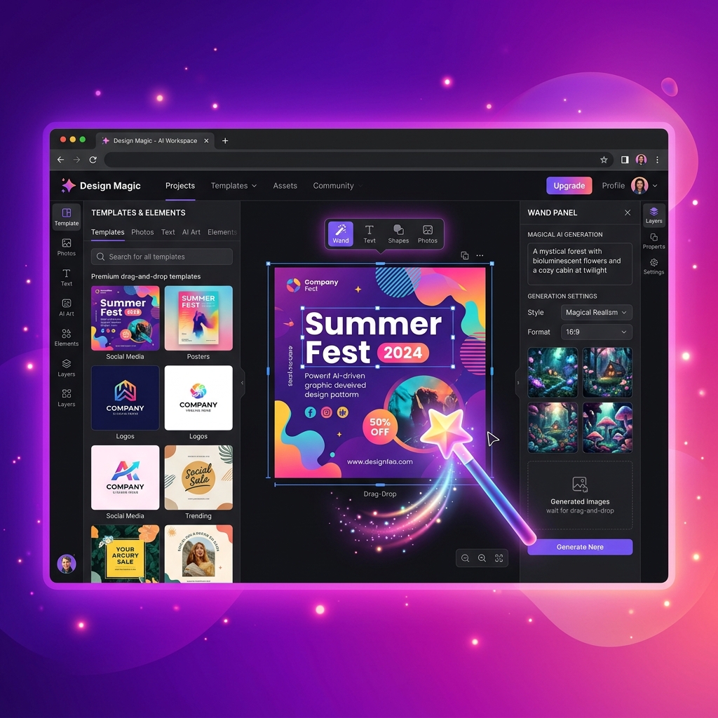 Canva AI design